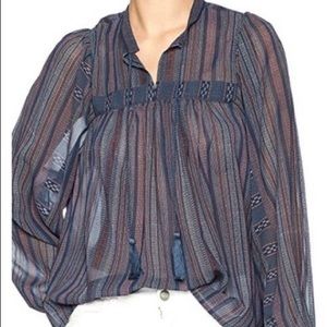 Lucky Brand Shear Peasant L